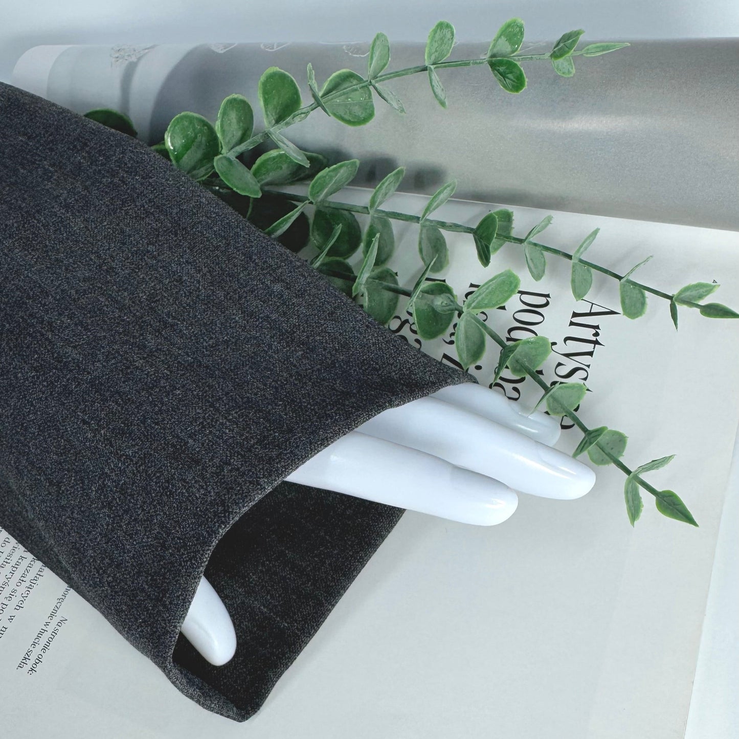 Rękawek mankietowy do zdjęć - klasyczny grafitowy